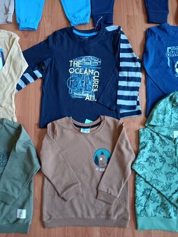 Nové tričká, tepláky, mikina, pyžamo veľ. 98/104 - 5
