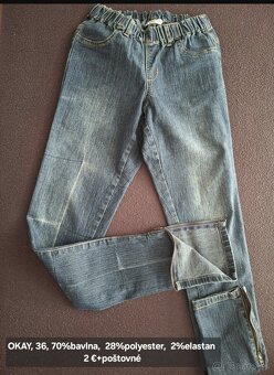 Dievčenské a dámske rifle, džeginy. - 5