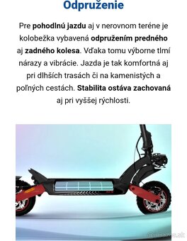 Kolobežka Sencor X70 - 5