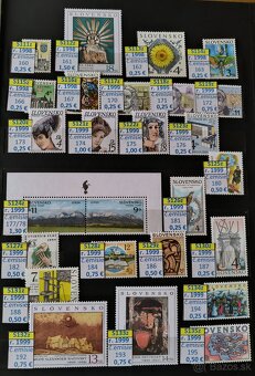 Poštové známky Slovensko - čisté - 5