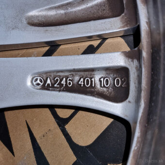 Hliníkové Mercedes disky 5x112 R17 7,5J ET52.5 - 5