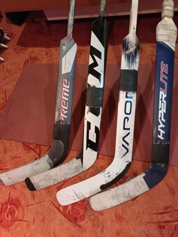 Dalšie brankárske hokejky - opravované, (vše kompozitky) - 5