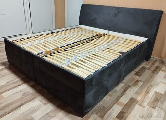 manzelska postel Fines, s matracmi, 180x200x60 cm - 5