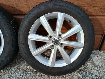 Zimná sada kolies originál VW UP, 4x100 R15 - 5