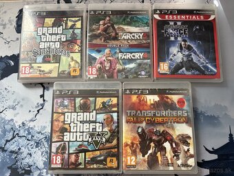 Playstation 3 Slim + 12 FREE hier a 2 originálne ovládače - 5