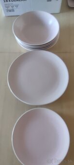 Dinera Ikea - ružový jedálenský servis - 5