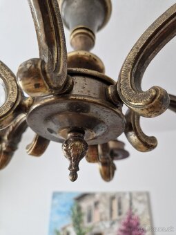 Mosadzný luster - 5