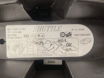 Magnetický nosič lyží Menabo Shuttle 107426D - 5