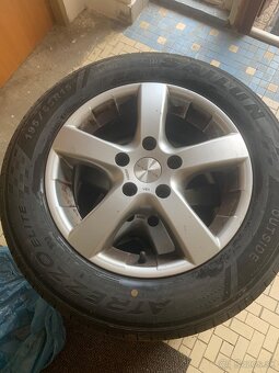 Predám disky aj pneu 6.5x15H2/5x100 - 5