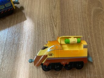 vláčiky Chuggington kovové (8 vláčikov + 6 vagonikov) - 5