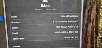 Apple IMac Retina 4K 21.5" 2017 Sequoia - 5