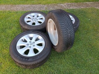 16" ALU disky 5x105 Opel Mokka +zimne 215/65 r16 7mm... - 5