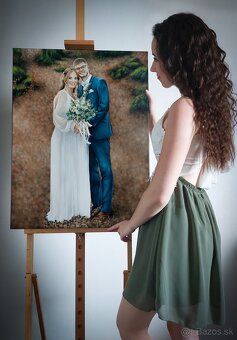 Maľba realistických obrazov na zákazku - 5