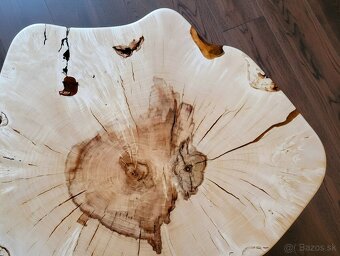 Konferenčný stolík z masivu javor - 5