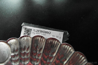 Starý popolník striebro - 5