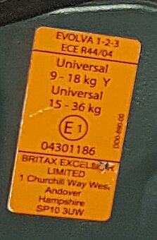 Autosedačka Britax Romer - 5