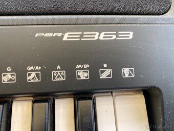 Predam keyboard Yamaha PSR-E363 set - 5