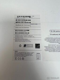 Predám MacBook AIR 13 M2 16GB/256GB, TOP, 23 MES. ZÁRUKA - 5
