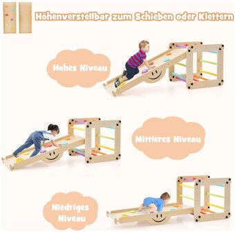 Montessori piklerov trojuholnik preliezka šmýkačka - 5