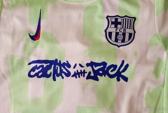 YAMAL #10 dres FCB green Travis Scott 115-165cm - 5