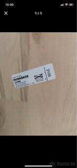 Barový stôl + stoličky IKEA - 5