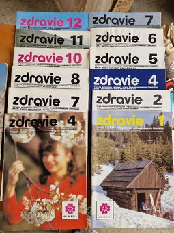 Staré časopisy Zdravie (1970–1989) - 5