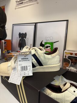 Adidas × Wales Bonner Superstar White Navy - 5