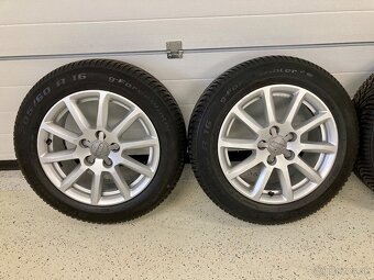 Zimná sada org AUDI 5x112 205/60 R16 - 5