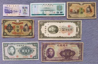 Bankovky z obehu svet 1 - 5