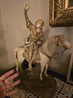 Starožitný porcelan Royal dux - 5