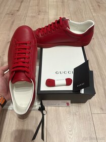 Gucci ACE interlocking G red - 5