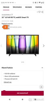 LG televízia - 5