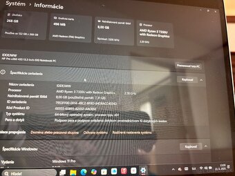 Predám notebook HP Pro X360 435 G10 - 5