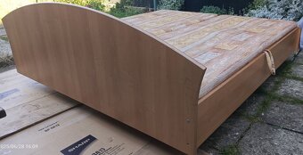 Manželska postel' s úložným priestorom, ŠхHхV 202х180х75 cm - 5
