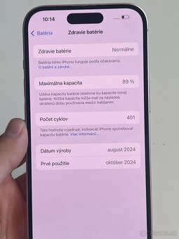 iPhone 15 256 GB ružový - 5