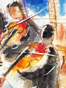 Michael Rosenwein - Koncert c mol (Akvarel), figurativne um. - 5