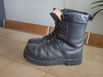 Panska vojenska kozena obuv Nemeckej armady. - 5