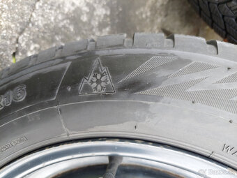 Plechové disky 6 1/2 J x 16H2 IS39 + 205/60 R16 Firestone W - 5