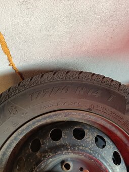 Zimné kolesá 175/70 r14 - 5