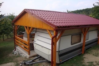 Predám drevený prísrešok 6 x 7 m - 5