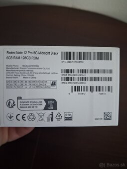 Xiaomi Redmi Note 12 Pro 5g - 5