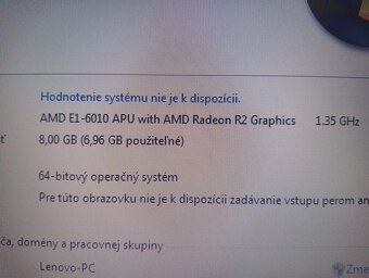 predám notebook Lenovo B50 , 8gb ram ,ssd ,HDMI , Windows 7 - 5