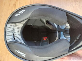 Prilba Enduro Carbon + Sena 3S Plus - 5