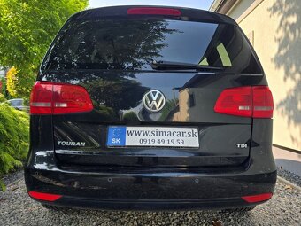 Volkswagen Touran 1.6 TDI Comfortline DSG, Mesačne: 106€ - 5