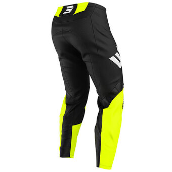 Priedušný mx komplet nohavice a dres žlté neon shot - 5
