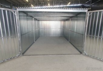 Plechové garáže 3x6m doprava montáž zdarma po Slovensku - 5