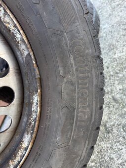 Predam zimnu sadu pneu s Volkswagen caravelle 215/65 R16 C - 5