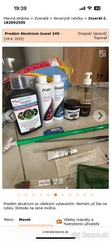 Predám akvárium Juwel 240l - 5