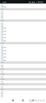 Predam gumene ovalne puzdra BMW - 5