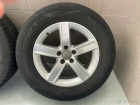 Disky Orig. AUDI 7J x 17 + pneumatiky 235/65 R17 zimné - 5